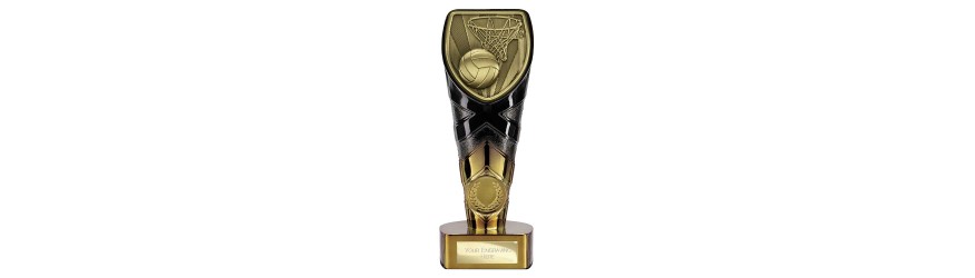 FUSION COBRA NETBALL RESIN AWARD - 4 SIZES - 15CM TO 22.5CM FUSION COBRA NETBALL RESIN AWARD - 4 SIZES - 15CM TO 22.5CM